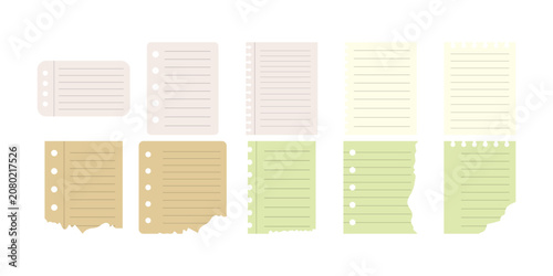 Fotografía Notebook Paper Sheet