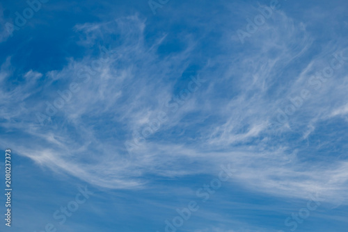 Cloudy  sky for background . Daytime sky with clouds