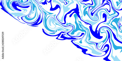 Abstract background seamless pattern with colorful waves. Trendy vector illustration in retro psychedelic style.
