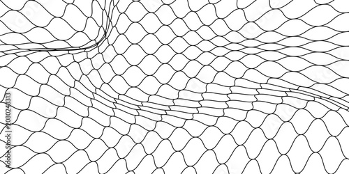 Mesh texture for fishing nets. Seamless pattern for sportswear or soccer goal, volleyball net, basketball hoop, hockey, athletics. Abstract net background for sports
