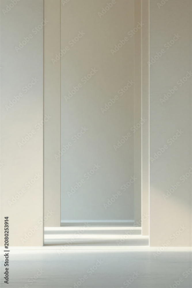 Fototapeta premium Minimalist abstract podium background