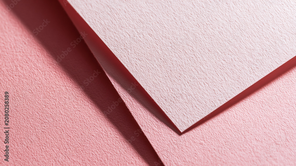 Fototapeta premium premium cardstock paper texture with soft studio lighting, clean elegant composition