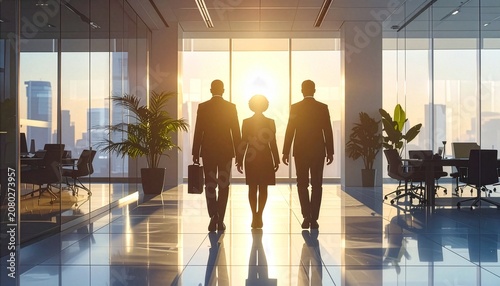 Business People  Walking