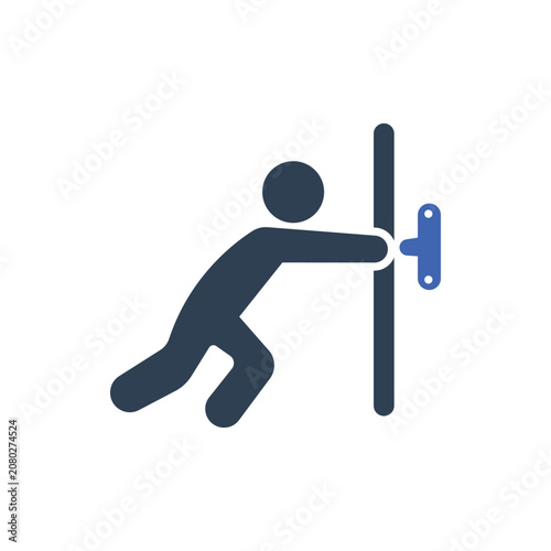 Push Door Icon