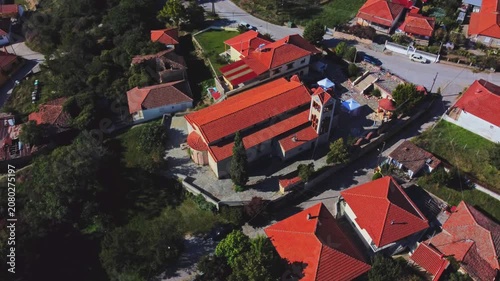 aerial view of the city