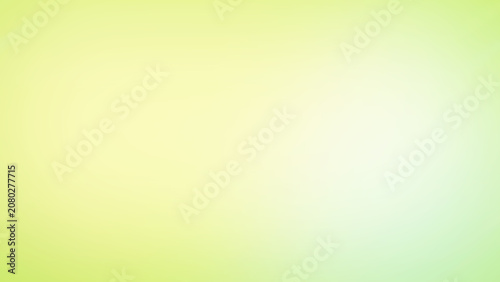 Slika na platnu Soft Abstract Yellow and Green Gradient Background, Smooth Light Pastel Texture