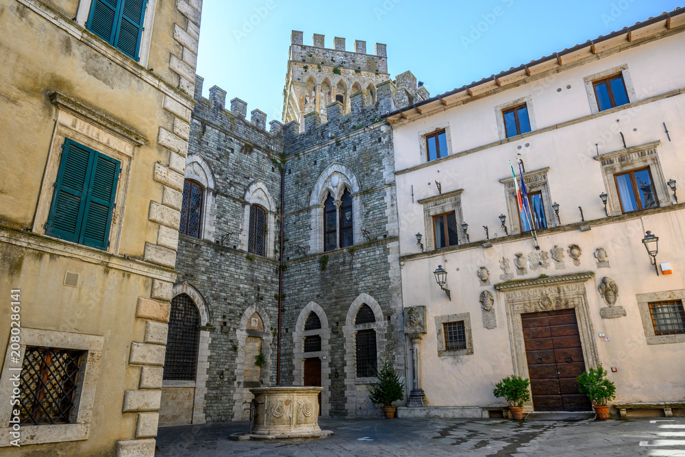 Fototapeta premium San Casciano dei Bagni, Toscana, centro storico