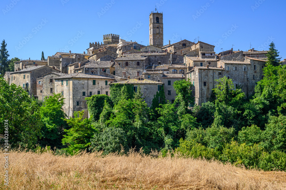 Fototapeta premium San Casciano dei Bagni, Toscana, centro storico