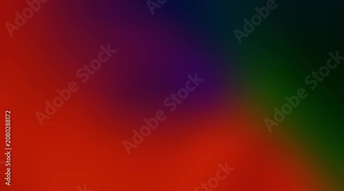 Motion Graphic Of Abstract red purple blue green color gradient smooth light transition soft texture.