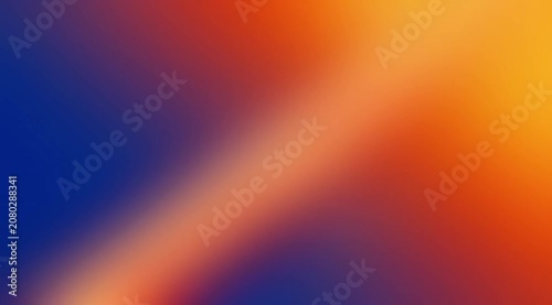 Motion Graphic Of Smooth gradient background colors transitions blue purple magenta red orange yellow light.