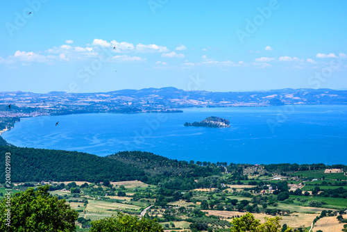 Obraz na plátně Lago di Bolsena
