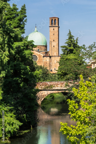 The historic city of Padua, in Veneto