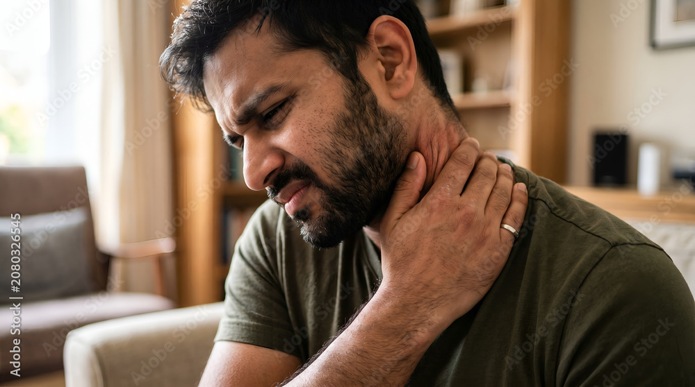 Fototapeta premium neck injury