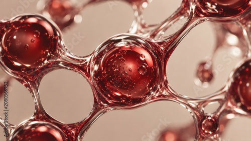 Deep Red Molecular Cell Network