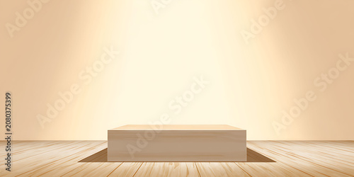 Beautiful natural podium, platform, background, space for advertising. Business, distribution, marketing, life. For designers, advertising, IT.