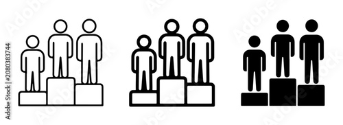 Podium Icons, Winner Trophies, Ranking Symbols, Achievement Graphics, Success Medals, First Place Award, Competition Graphics