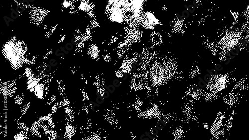 Tableau sur toile Intense Storm Grunge Splatter Overlay 3D Render