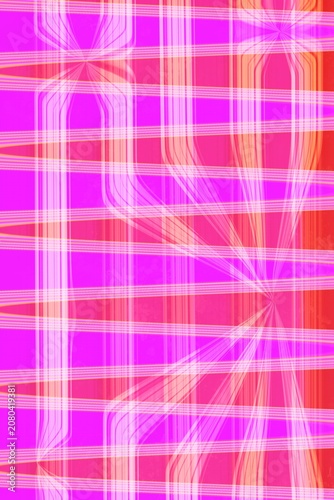 Abstract Plaid Pattern with Vibrant Colors