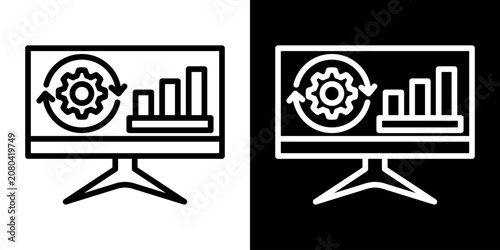 Obraz na plátně Continuity Dashboard