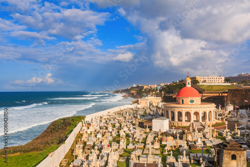 The Cemetery Santa Maria Magdalena, San Juan Puerto Rico
