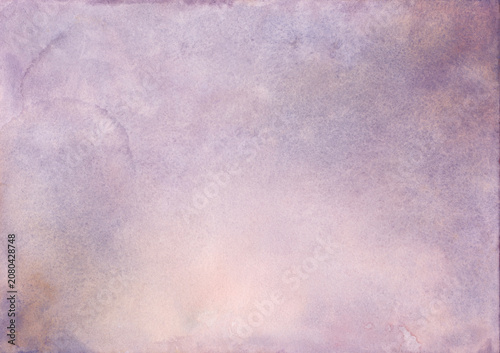 Ethereal Lavender & Muted Mauve Watercolor Wash with Soft Focus Texture