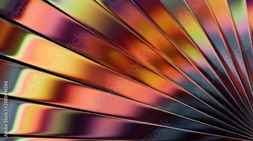 Abstract colorful background with radiant light rays rainbow waves and dynamic motion lines bright explosion of color blue and yellow space pattern texture wallpaper design illustration