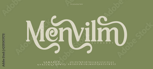 Photos Menvilm Modern and Elegant Fonts