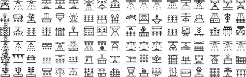 Tableau sur toile Ancient Mesopotamian cuneiform script, a historical writing system comprised of wedge-shaped marks pressed into clay tablets, representing early human communication and record-keeping