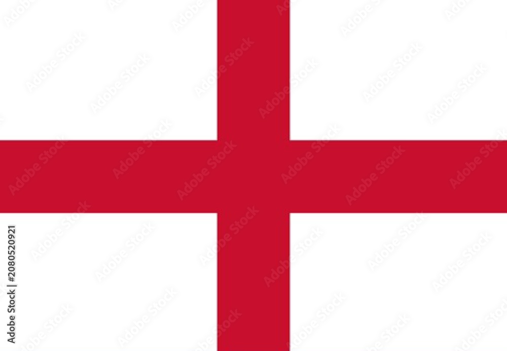 Obraz premium Flag of England illustration