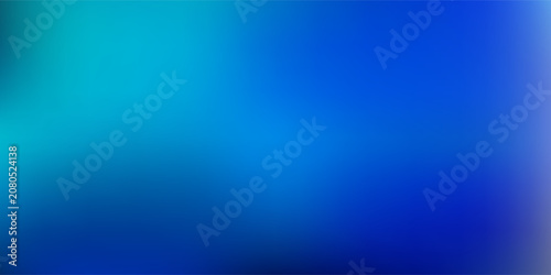 Tableau sur toile Light blue, green vector gradient blur drawing