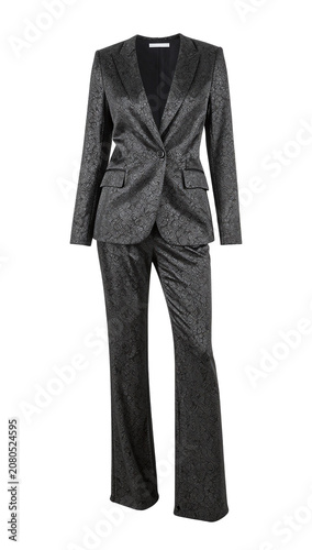 black jacket isolated on white