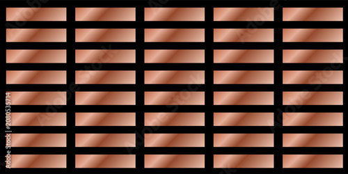 Foto Copper gradients collection