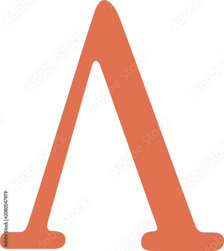 Tableau sur toile alphabet icon