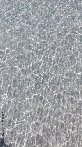 blue water background in salento