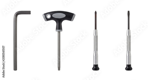 Foto Precision manual screwdrivers and allen keys hardware tools