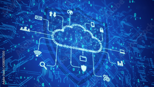 Εκτύπωση καμβά Cloud computing data services infrastructure applications security software reso