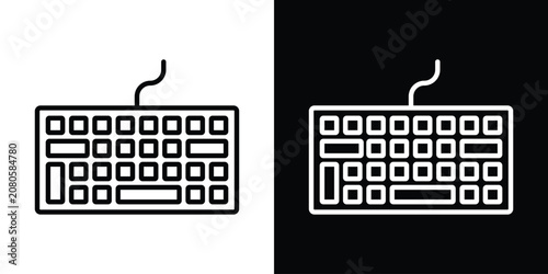 Quadro su tela Keyboard icon
