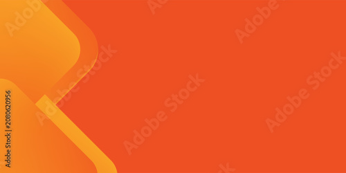 Abstract orange and yellow geometric background. Modern concept for graphic design, background, web design, poster, banner, book, slideshow. Vector illustration
