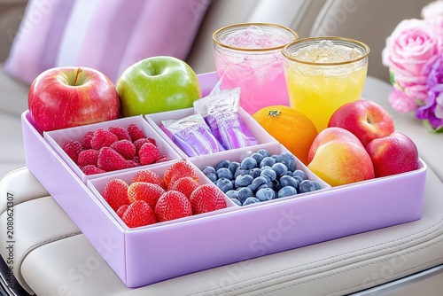 Road Trip Snackle Box With Organized Travel Snacks For Family Adventures