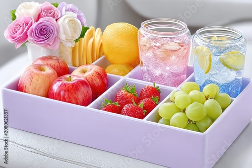 Road Trip Snackle Box With Organized Travel Snacks For Family Adventures