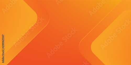 Abstract orange and yellow geometric background. Modern concept for graphic design, background, web design, poster, banner, book, slideshow. Vector illustration