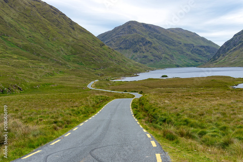 Road in Kilary Fjord/Connamara Loop
