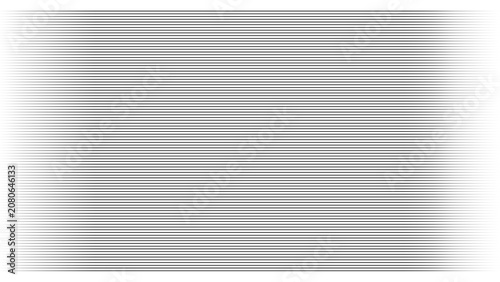 Canvastavla Minimalist black horizontal lines pattern abstract geometric texture design elem