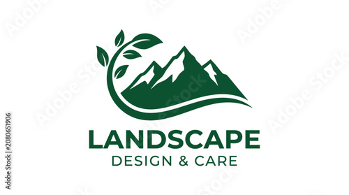 Logo for landscape design and care services.