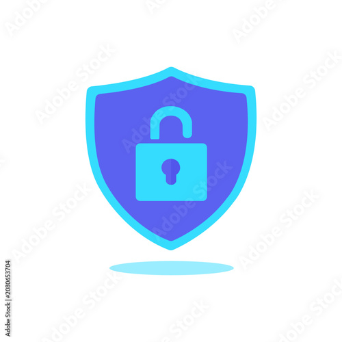 Security Shield Flat Icon