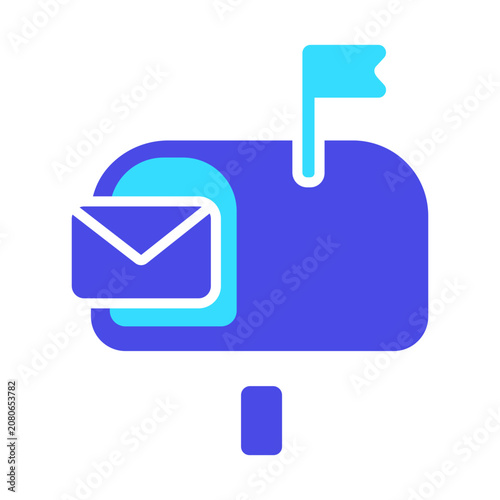 Mailbox Flat Icon