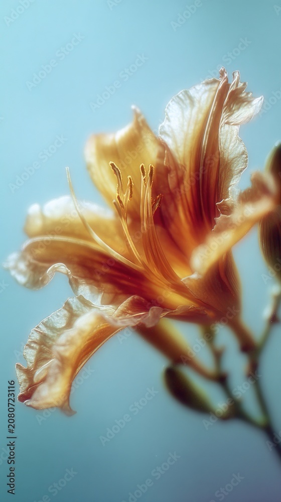Fototapeta premium Elegant lily in soft focus