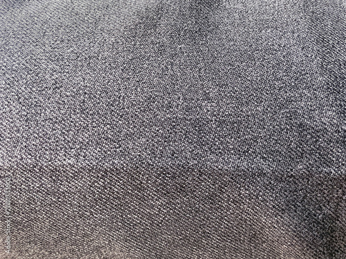 Grey Textile Texture Background with Woven Fabric Detail for Design Projects