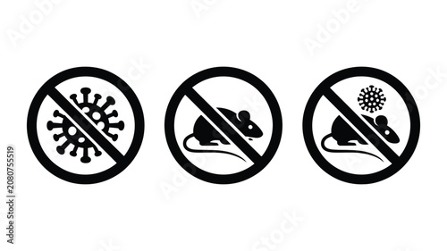 Cuadro en lienzo Hantavirus prevention