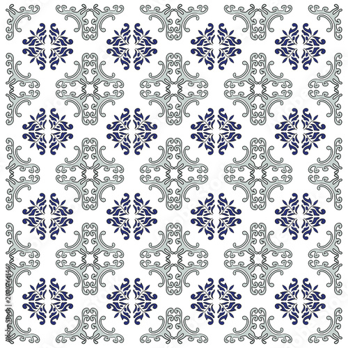Padrão floral delicado em tons bege com arabescos e ramos ornamentais interligados. Design elegante e suave para papéis decorativos, tecidos, revestimentos e decoração clássica